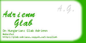 adrienn glab business card
